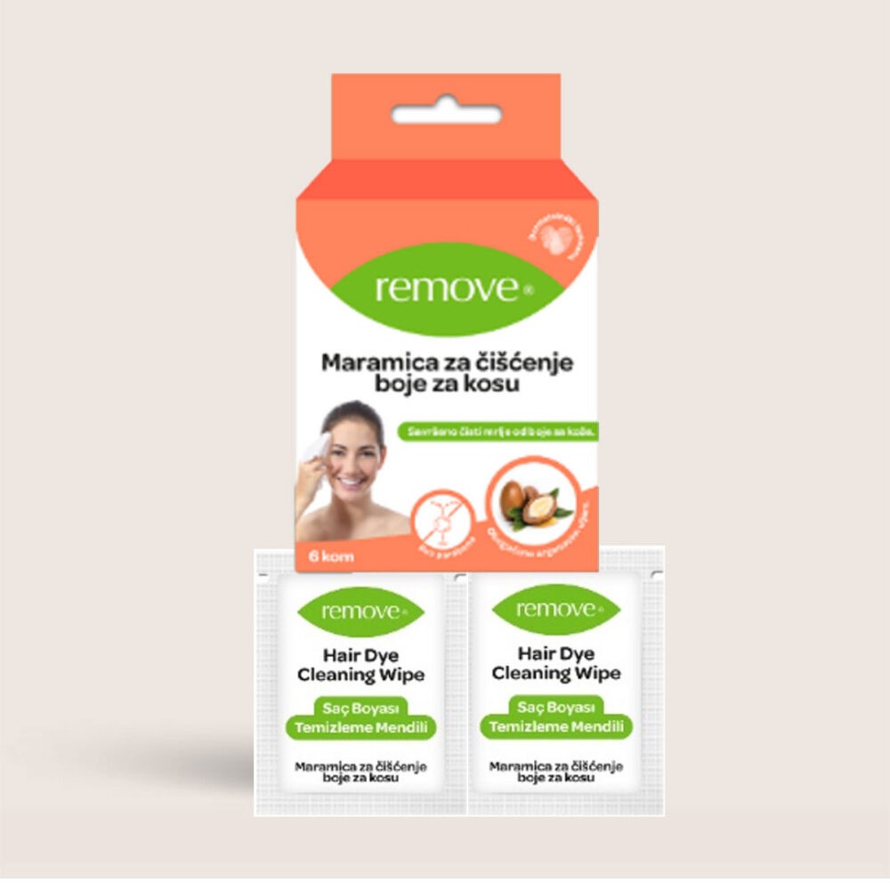 Remove Maramice za čišćenje boje za kosu, 6 komada