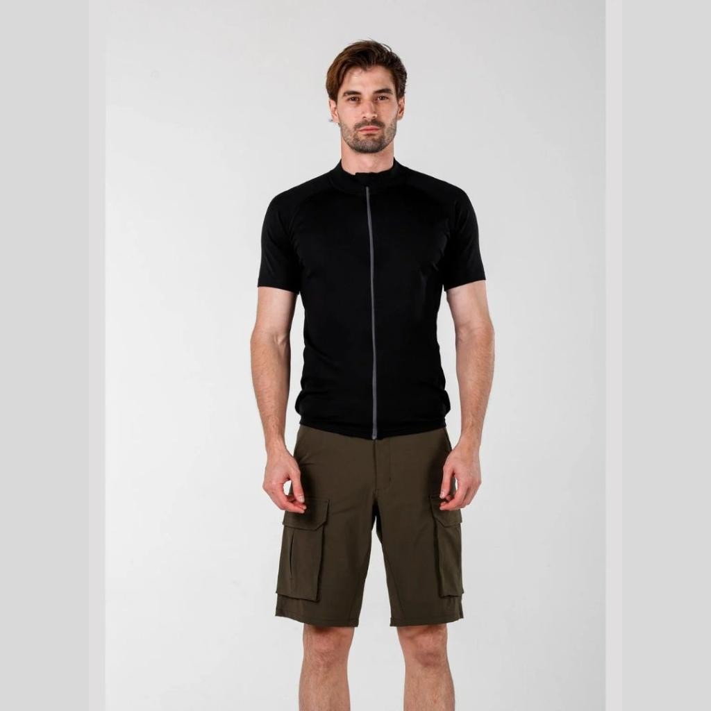 Woolona Muška Majica Velo, Crna