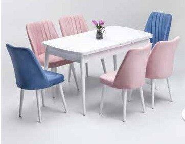 Mymassa Sklopivi kuhinjski sto bijeli 514 bijela