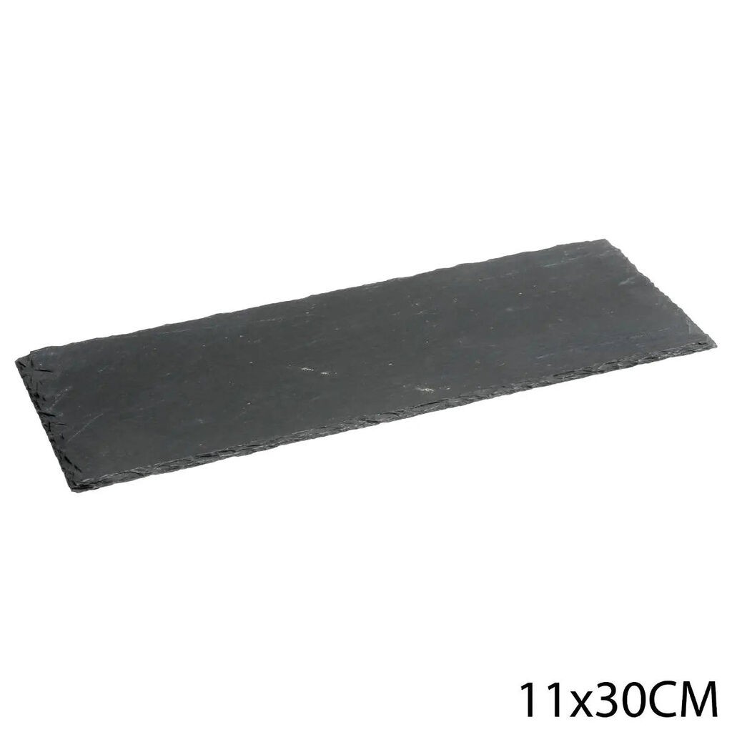 Atmosfera Ploča za serviranje Slate 861739414, 11x30 cm, Crna