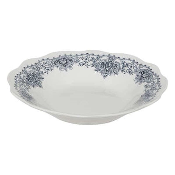 Atmosfera Tanjir za supu Lit Cottage, 20 cm, Bijelo-plavi