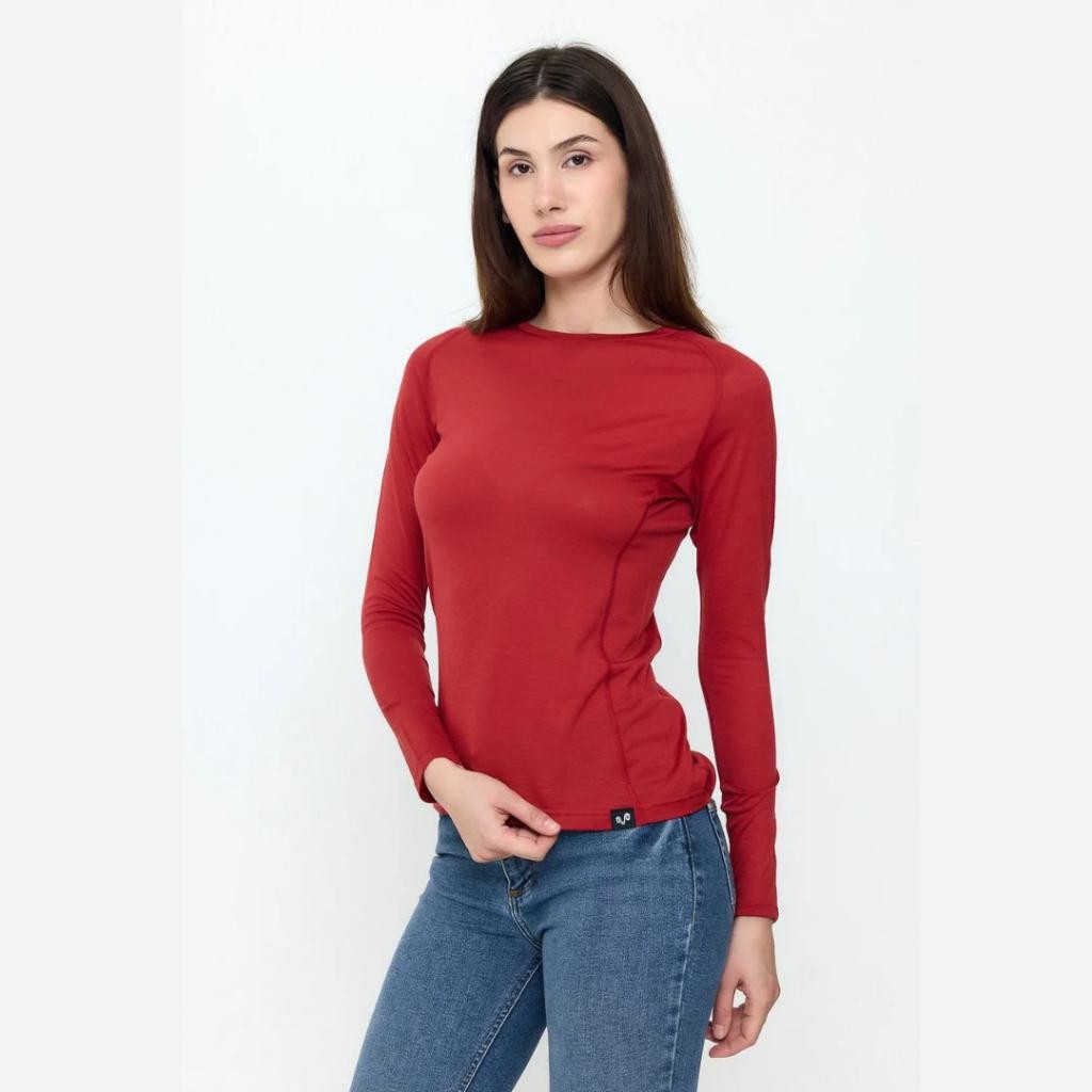 Woolona Ženska Majica Kona, Crvena