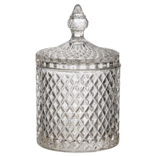 Milleryfr Staklena Posuda za bombone D10CM KA0257