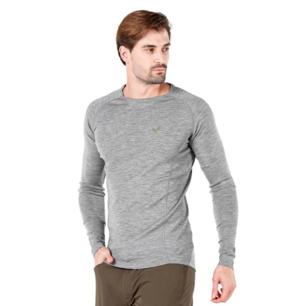 Woolona Nuška Majica dugih rukava Remus, Siva