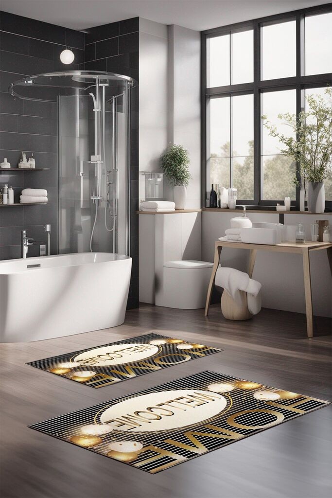 L'essentiel Maison Set tepiha za kupatilo CT-5161, 2 komada, šareni