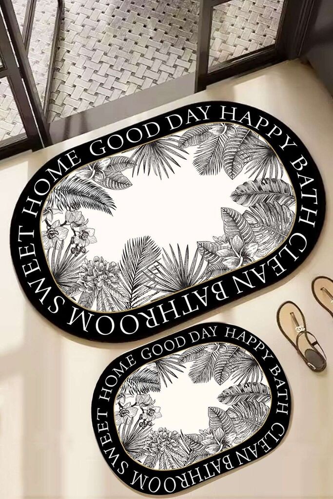 L'essentiel Maison Carriera set prostirki za kupatilo, 2 komada, šarene