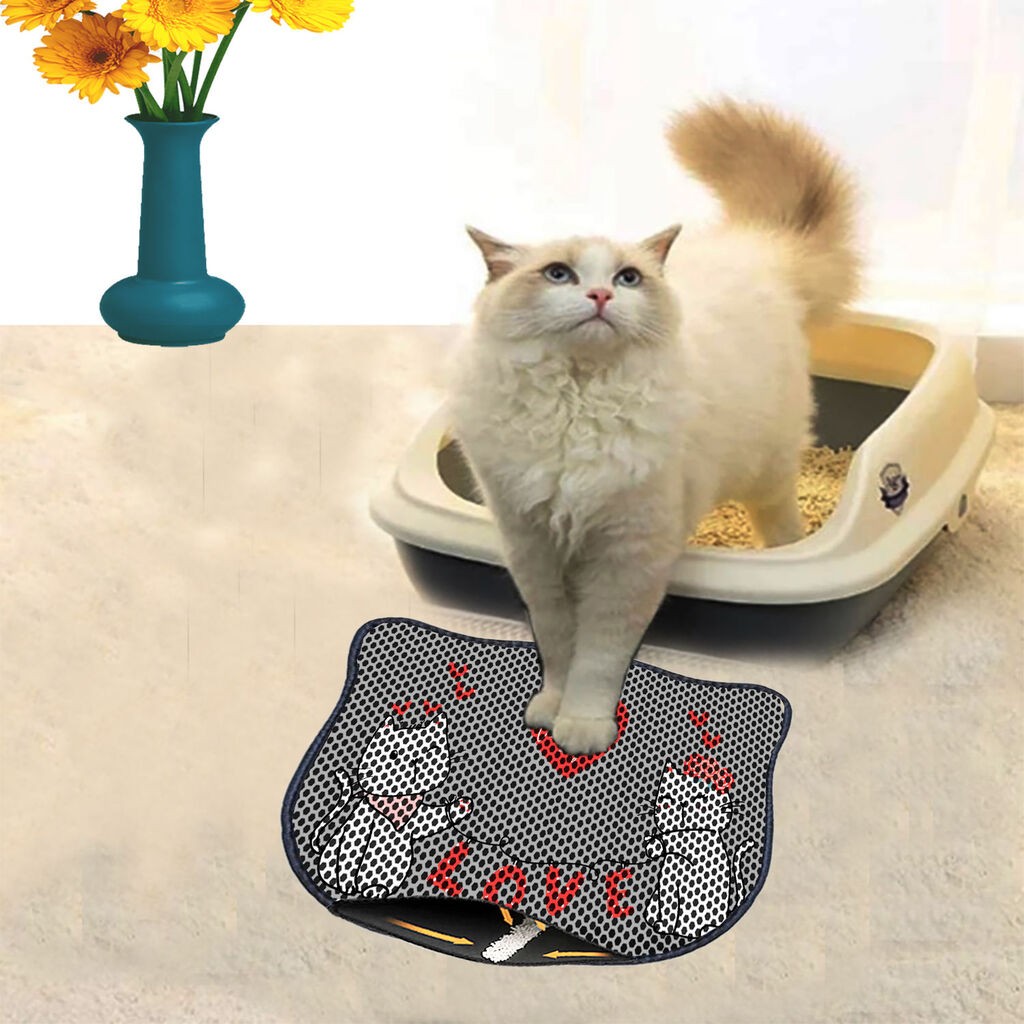 Aberto Design Toaletni prostor za mačke Kdkafa0045, 40 x 50 cm, Siva