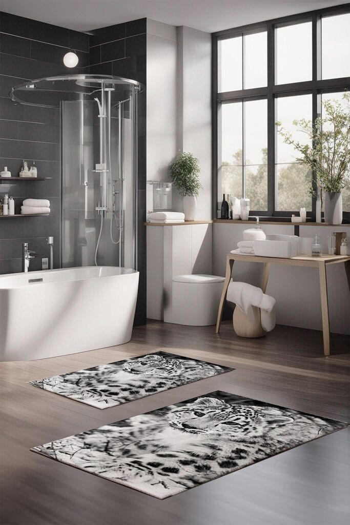 L'essentiel Maison Set tepiha za kupatilo CT-5286, 2 komada, šareni