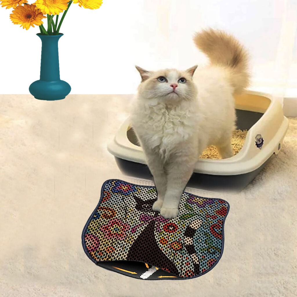 Aberto Design Toaletni prostor za mačke Kdkafa0110, 40 x 50 cm, Šareni