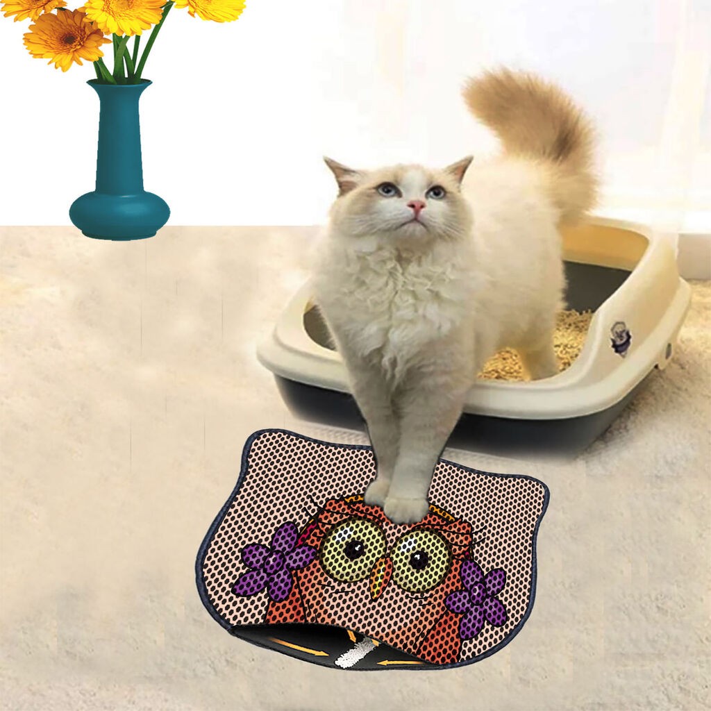 Aberto Design Toaletni prostor za mačke Kdkafa0259, 40 x 50 cm, Šareni