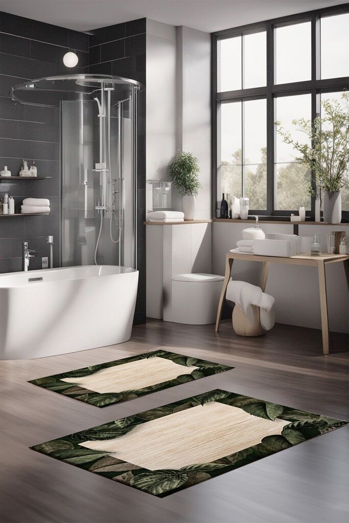 L'essentiel Maison Set tepiha za kupatilo CT-5339, 2 komada, šareni