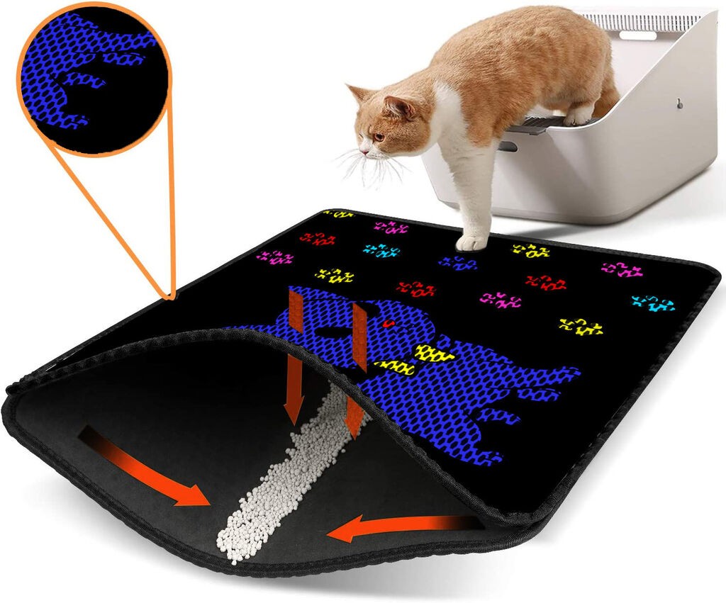 Aberto Design Toaletni prostor za mačke Nrszn0103, 45 x 60 cm, Crni