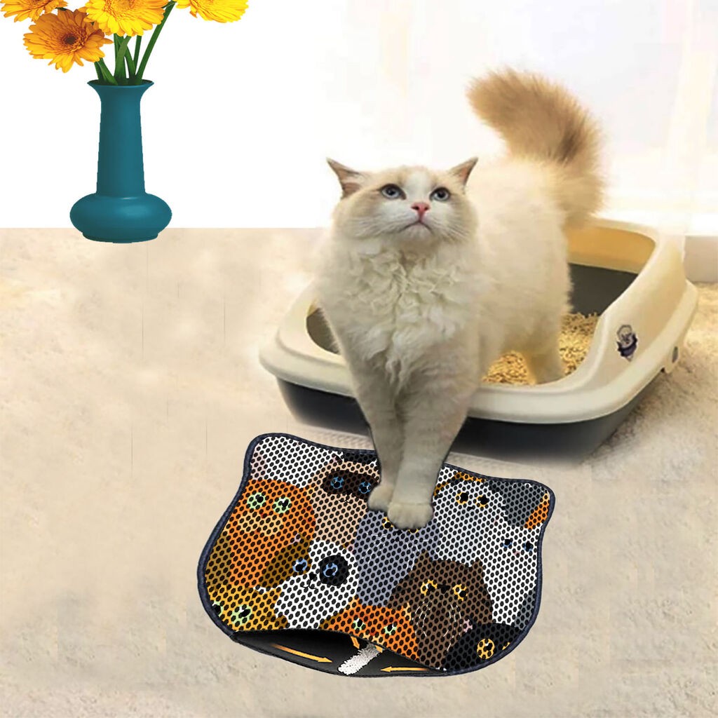 Aberto Design Toaletni prostor za mačke Kdkafa0008, 40 x 50 cm, Šareni