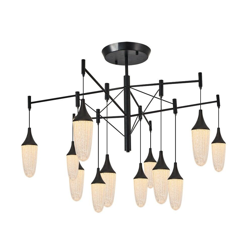 Opviq luster L1308, crni