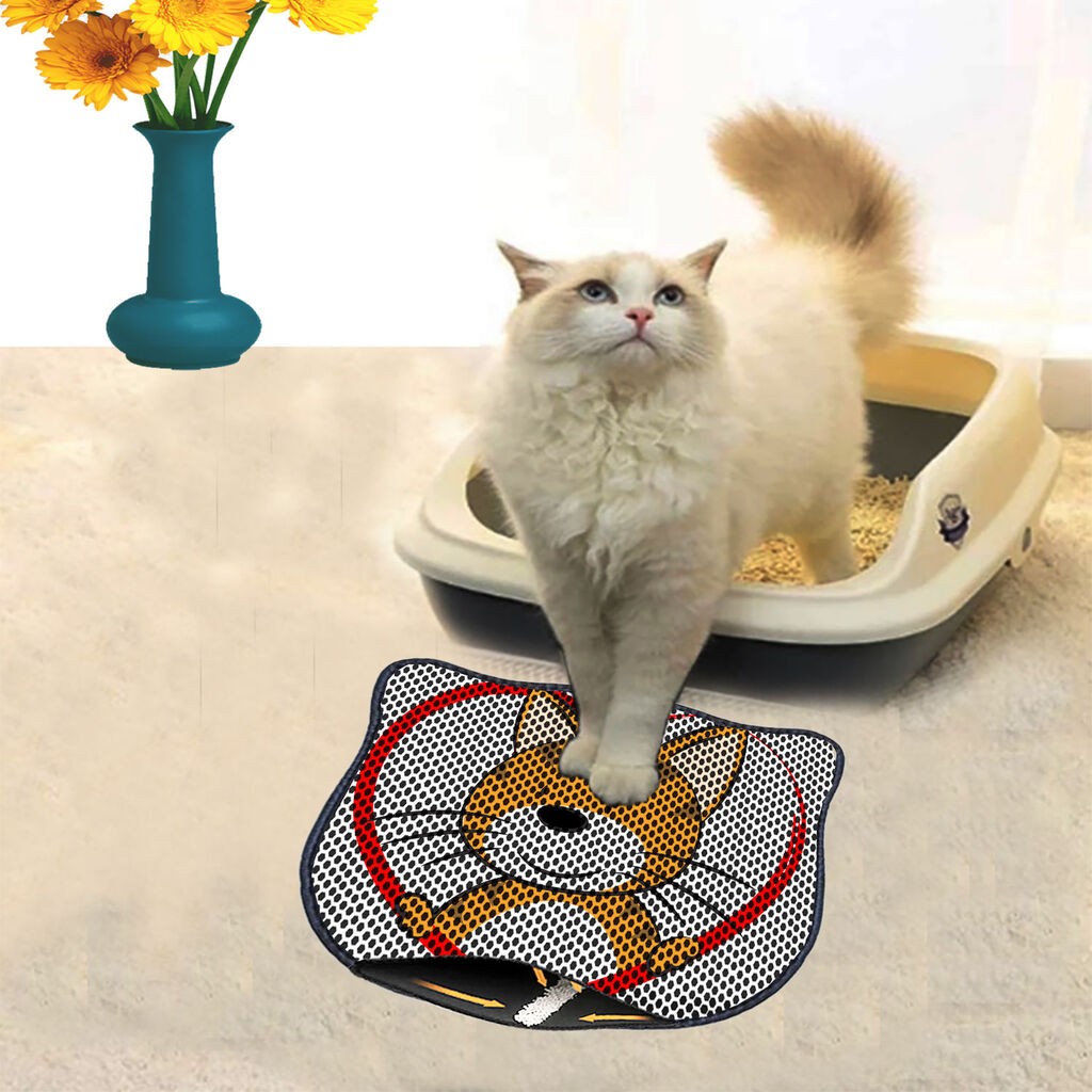 Aberto Design Toaletni prostor za mačke Kdkafa0216, 40 x 50 cm, Šareni