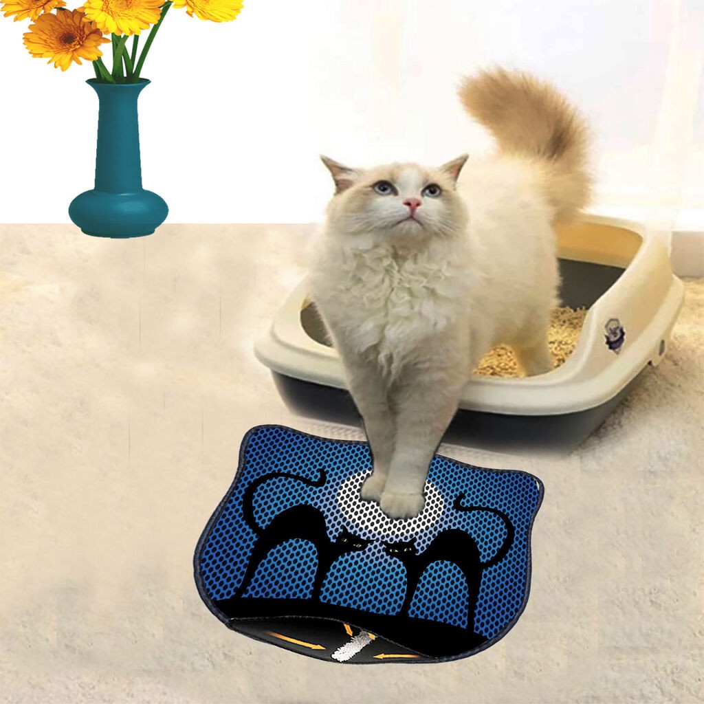 Aberto Design Toaletni prostor za mačke Kdkafa0227, 40 x 50 cm, Tamnoplava