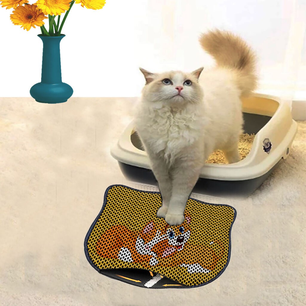 Aberto Design Toaletni prostor za mačke Kdkafa0021, 40 x 50 cm, Žuta