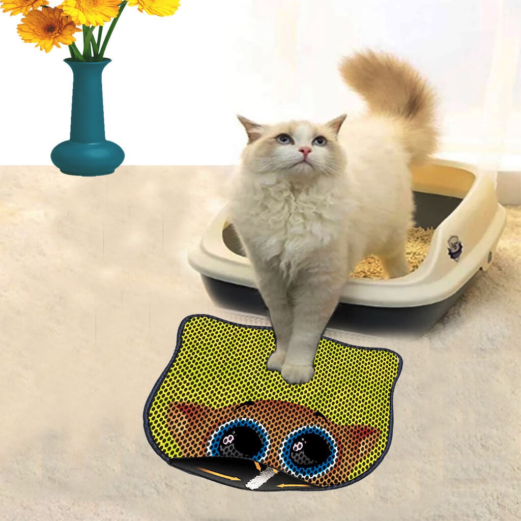 Aberto Design Toaletni prostor za mačke Kdkafa0238, 40 x 50 cm, Žuta