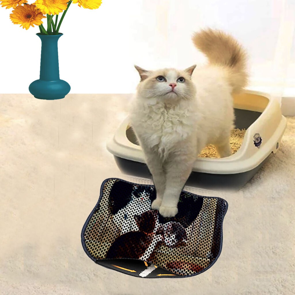 Aberto Design Toaletni prostor za mačke Kdkafa0007, 40 x 50 cm, Šareni