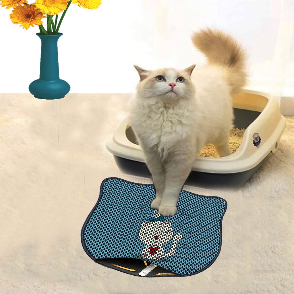 Aberto Design Toaletni prostor za mačke Kdkafa0034, 40 x 50 cm, Plava