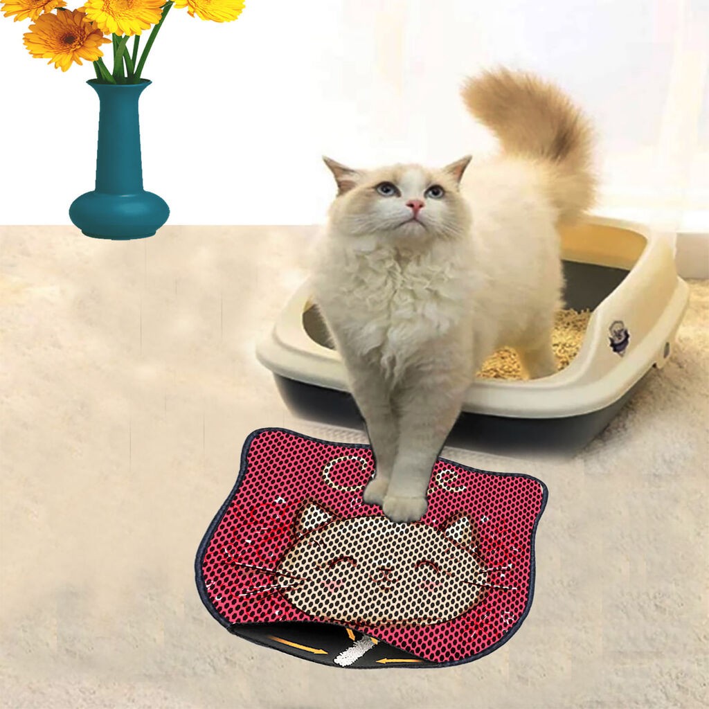 Aberto Design Pretinac za toalet za mačke Kdkafa0180, 40 x 50 cm, Roza