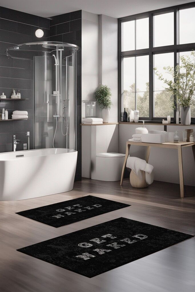 L'essentiel Maison Set tepiha za kupatilo CT-5396, 2 komada, bijela