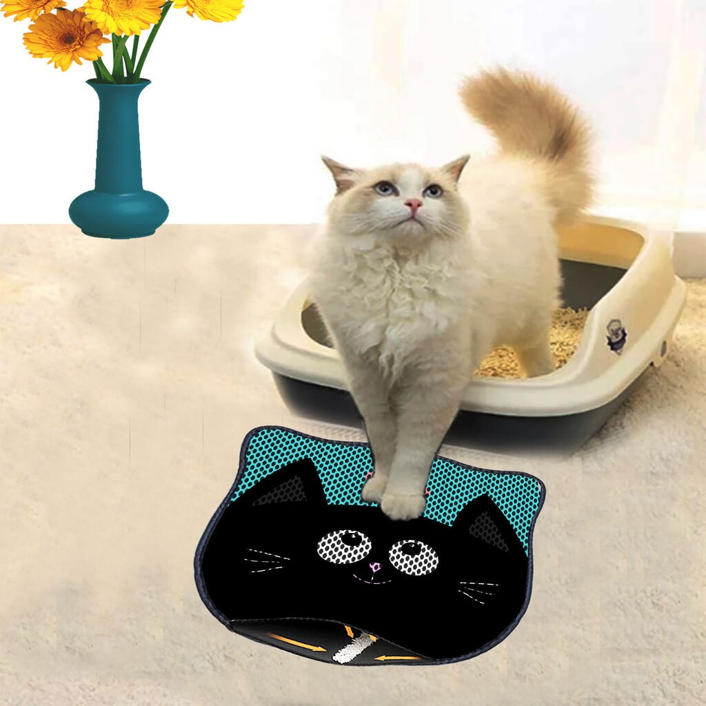 Aberto Design Toaletni prostor za mačke Kdkafa0223, 40 x 50 cm, Crni