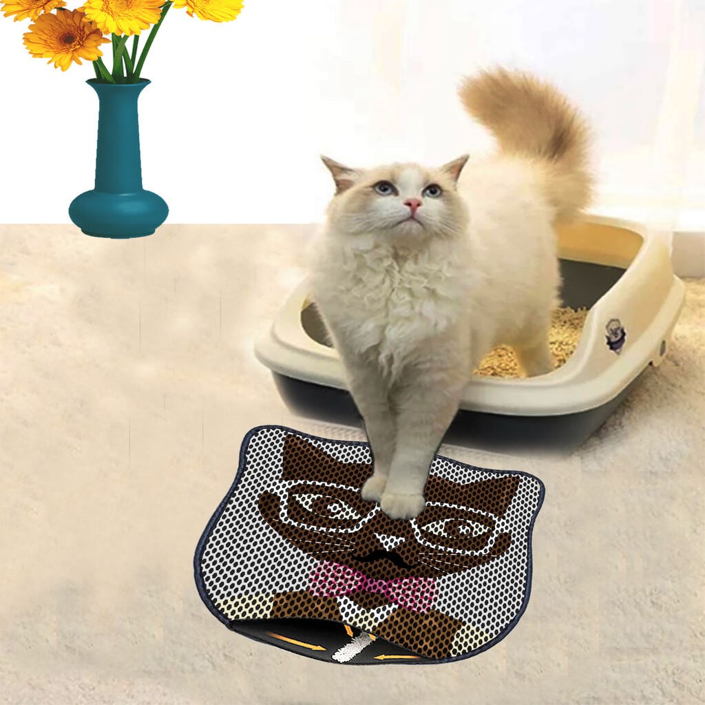 Aberto Design Toaletni prostor za mačke Kdkafa0187, 40 x 50 cm, Šareni