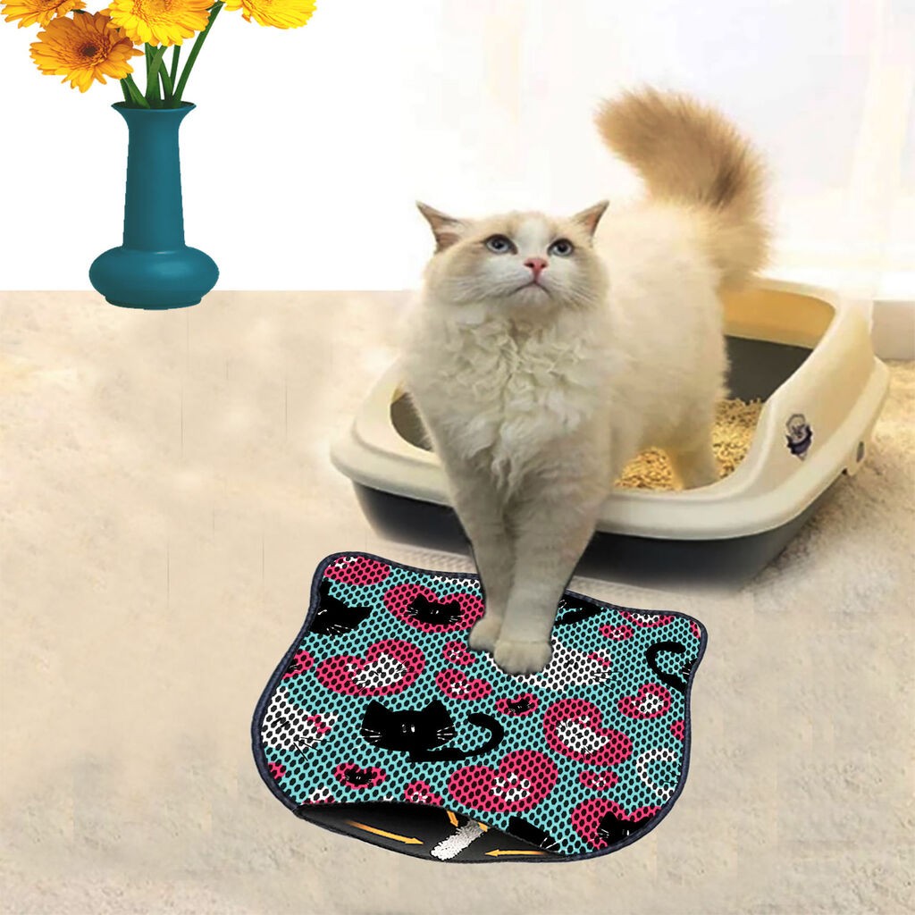 Aberto Design Toaletni prostor za mačke Kdkafa0186, 40 x 50 cm, Šareni