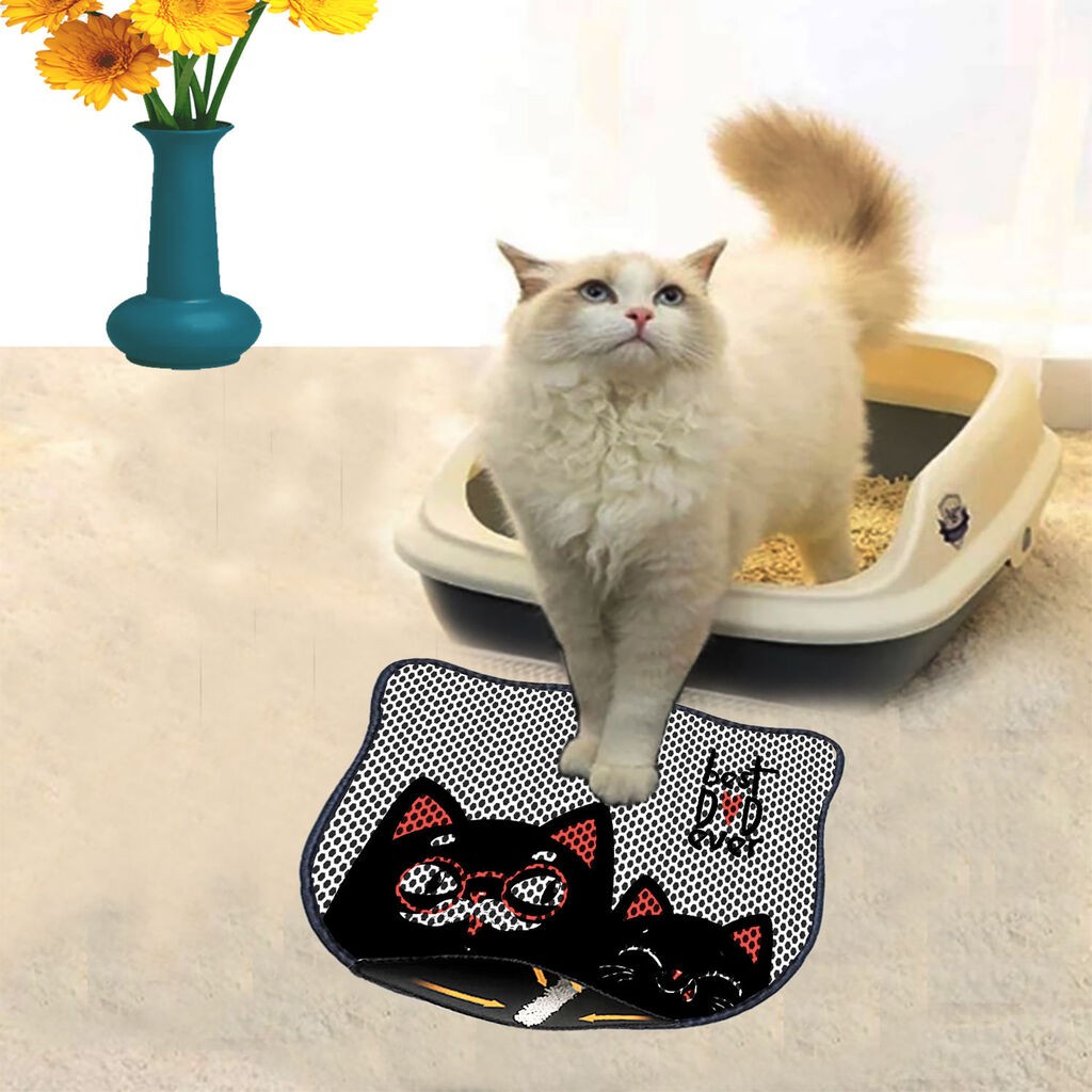 Aberto Design Toaletni prostor za mačke Kdkafa0215, 40 x 50 cm, Crni