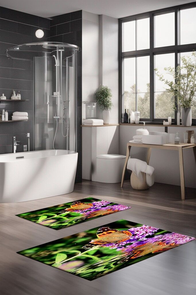 L'essentiel Maison Set prostirki za kupatilo CT-5111, 2 komada, šarene