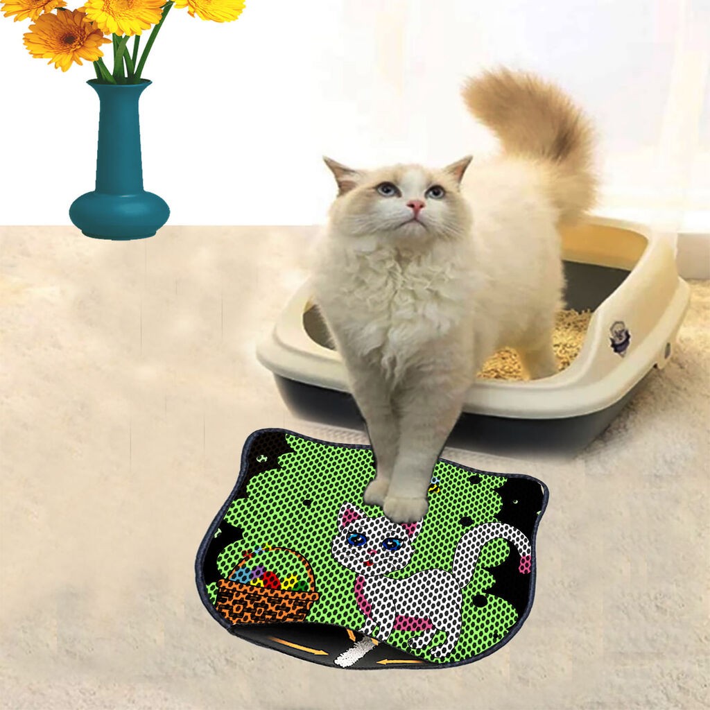 Aberto Design Toaletni prostor za mačke Kdkafa0056, 40 x 50 cm, Šareni