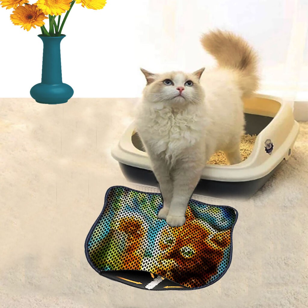 Aberto Design Toaletni prostor za mačke Kdkafa0115, 40 x 50 cm, Šareni