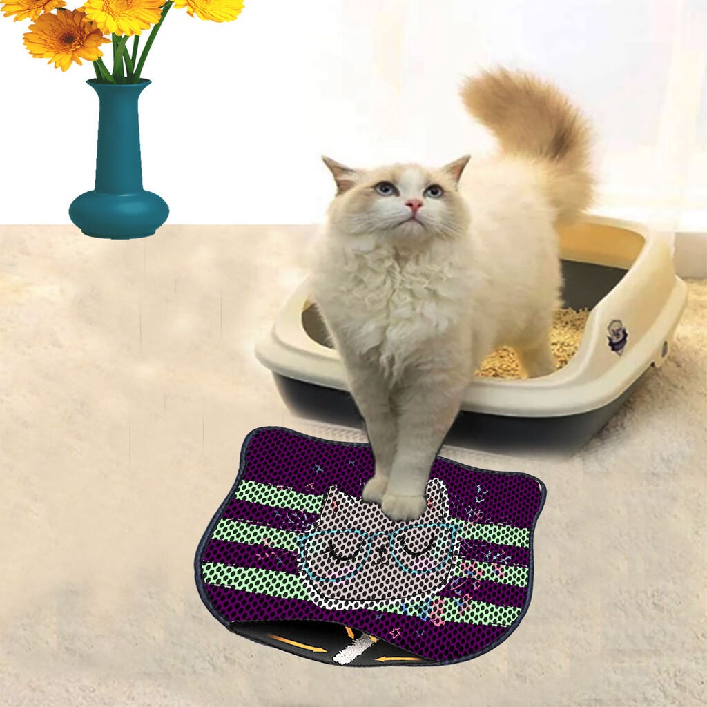 Aberto Design Toaletni prostor za mačke Kdkafa0006, 40 x 50 cm, Šareni