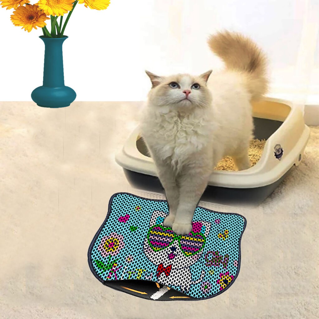 Aberto Design Toaletni prostor za mačke Kdkafa0048, 40 x 50 cm, Šareni