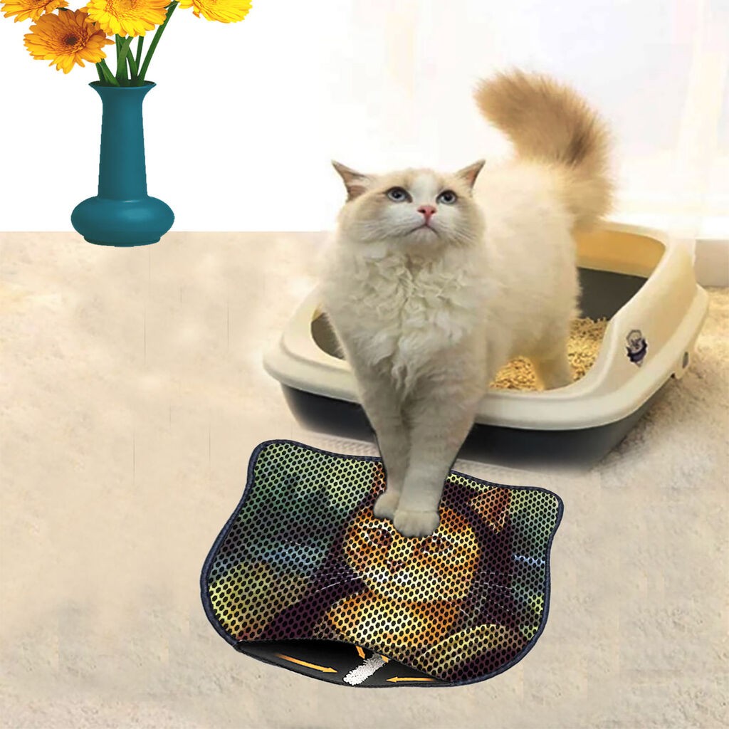 Aberto Design Toaletni prostor za mačke Kdkafa0133, 40 x 50 cm, Šareni