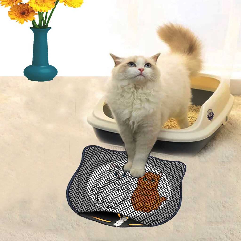 Aberto Design Toaletni prostor za mačke Kdkafa0017, 40 x 50 cm, Šareni