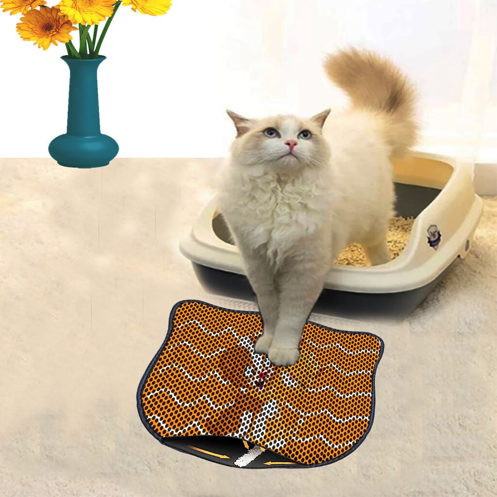 Aberto Design Toaletni prostor za mačke Kdkafa0023, 40 x 50 cm, Narandžasta