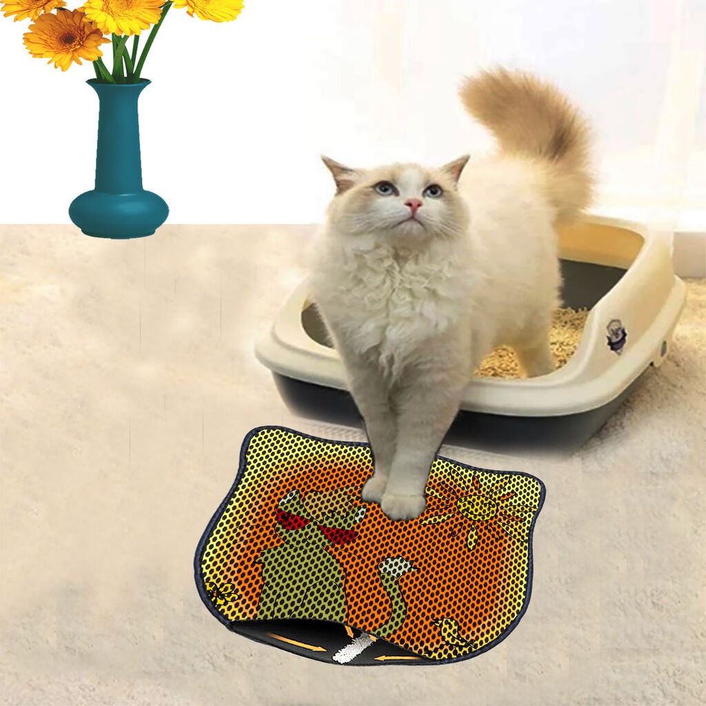 Aberto Design Toaletni prostor za mačke Kdkafa0183, 40 x 50 cm, Žuta