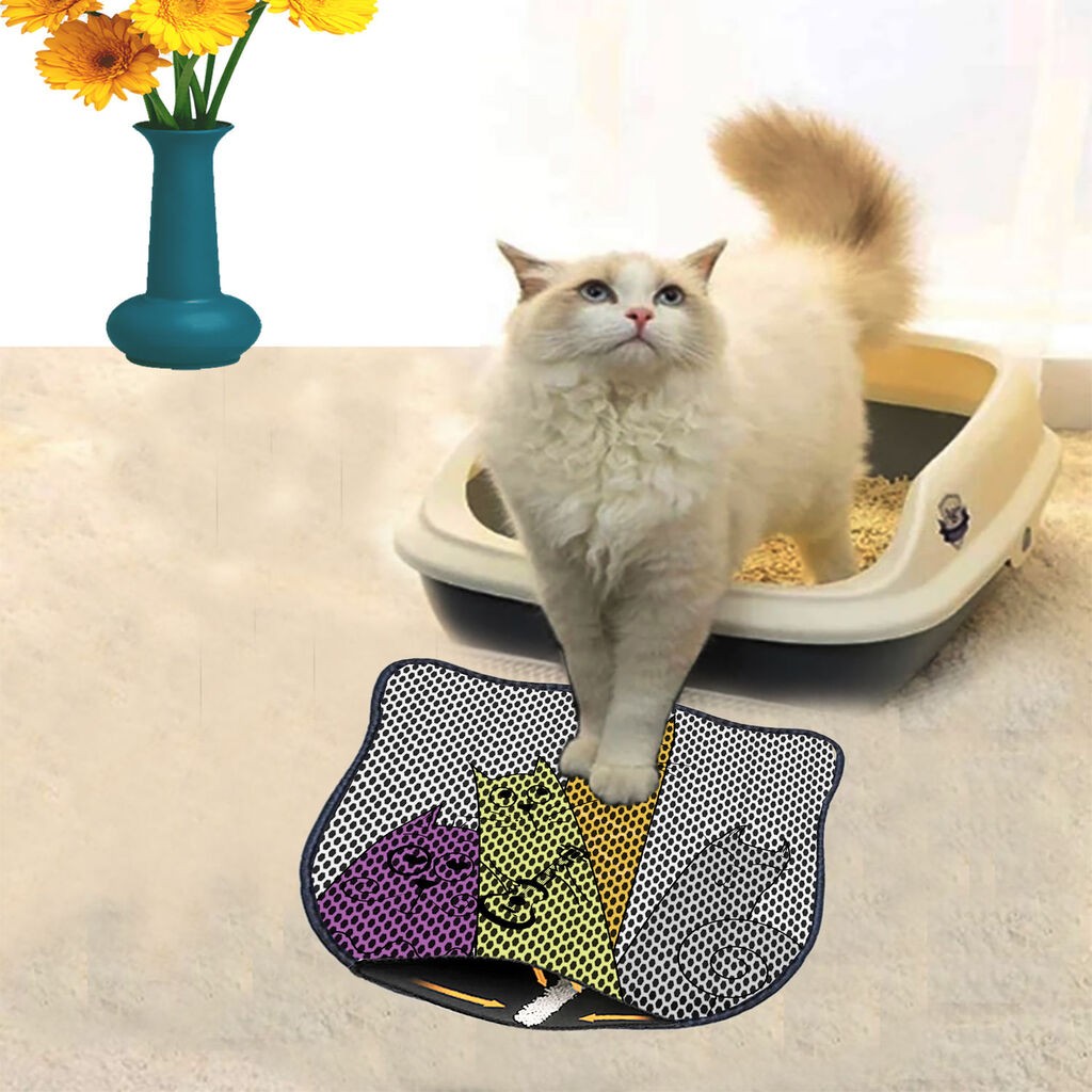 Aberto Design Toaletni prostor za mačke Kdkafa0250, 40 x 50 cm, Šareni