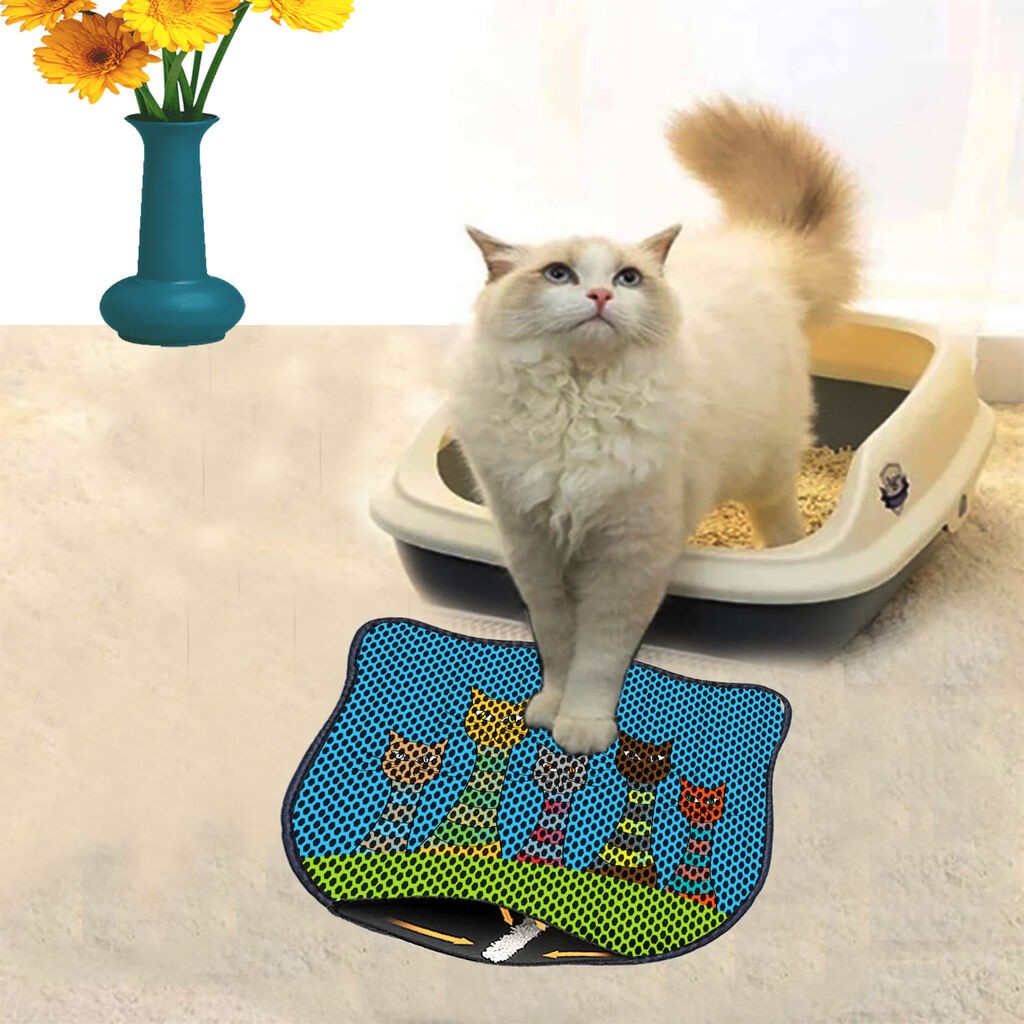 Aberto Design Toaletni prostor za mačke Kdkafa0039, 40 x 50 cm, Šareni