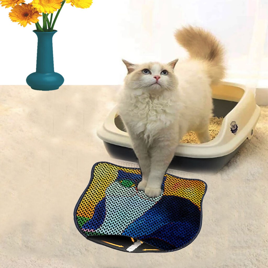 Aberto Design Toaletni prostor za mačke Kdkafa0113, 40 x 50 cm, Šareni