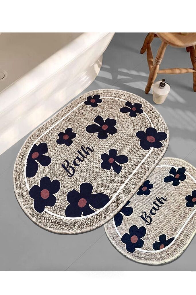 L'essentiel Maison Moole set prostirki za kupatilo, 2 komada, šarene