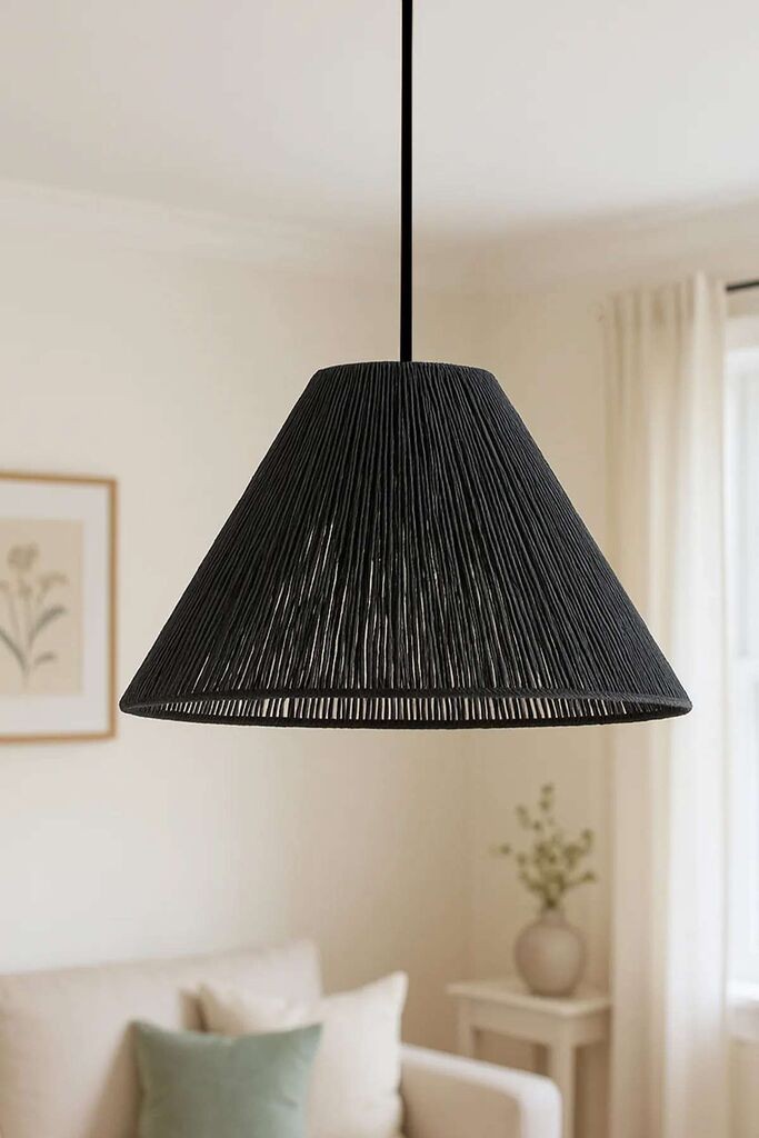 Opviq luster Ardena, crni