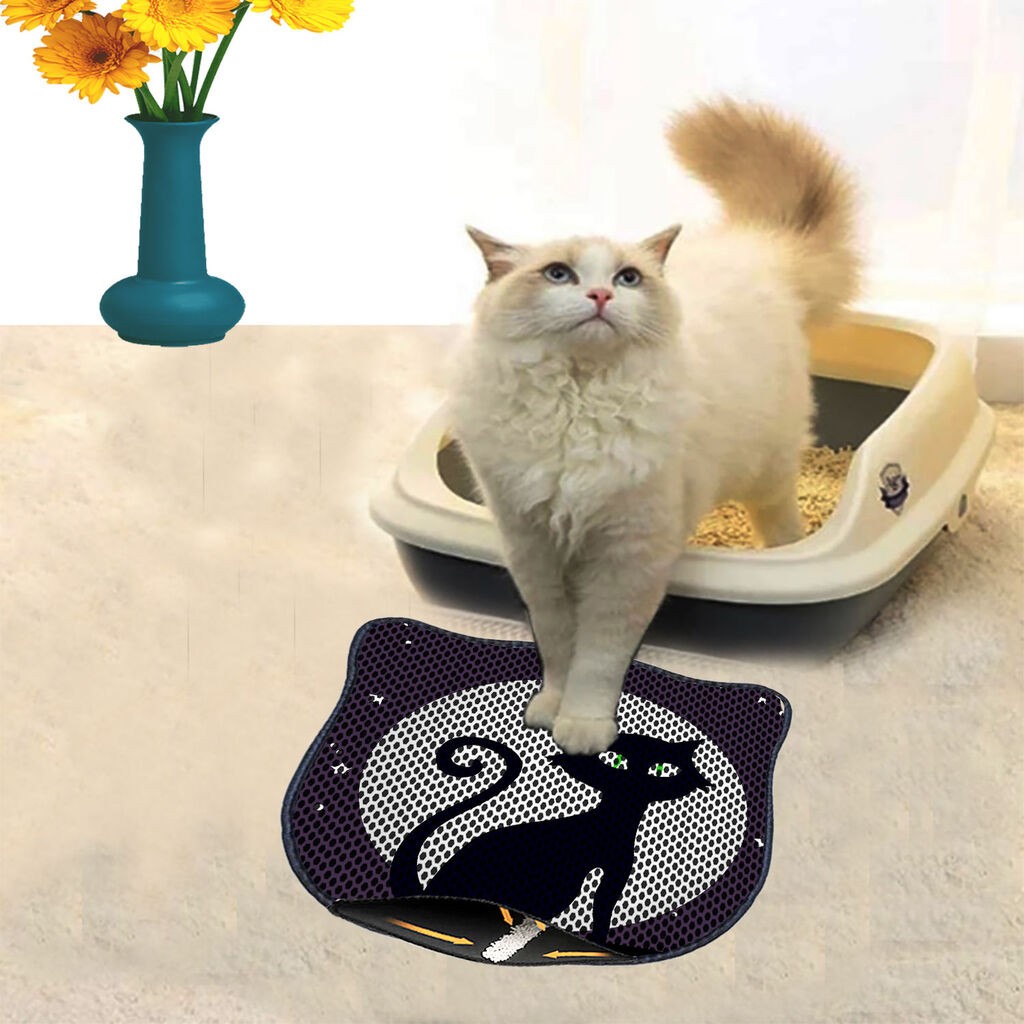 Aberto Design Toaletni prostor za mačke Kdkafa0242, 40 x 50 cm, Šareni