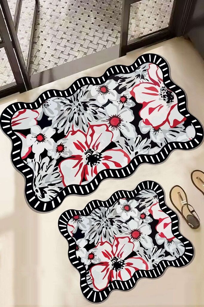 L'essentiel Maison Set kupaonskih tepiha Grocen, 2 komada, šareni