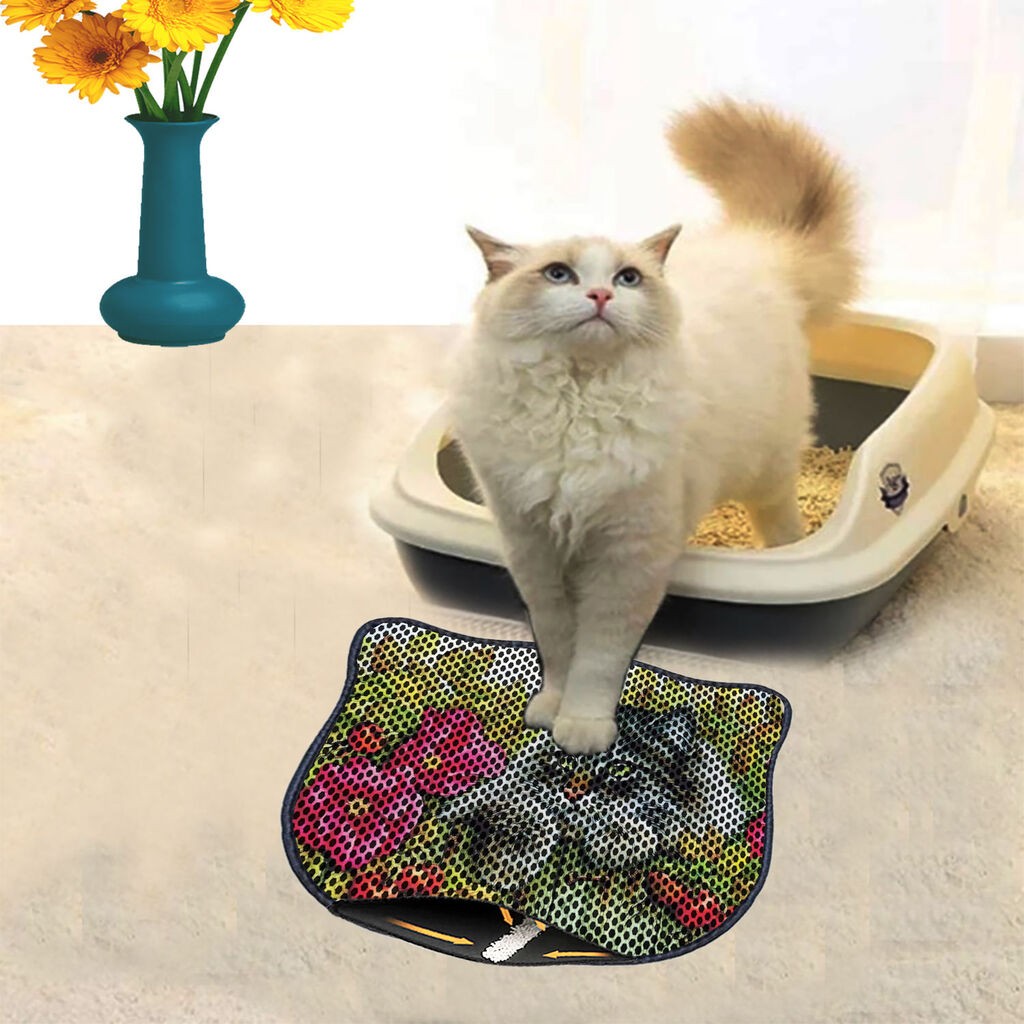 Aberto Design Toaletni prostor za mačke Kdkafa0108, 40 x 50 cm, Šareni