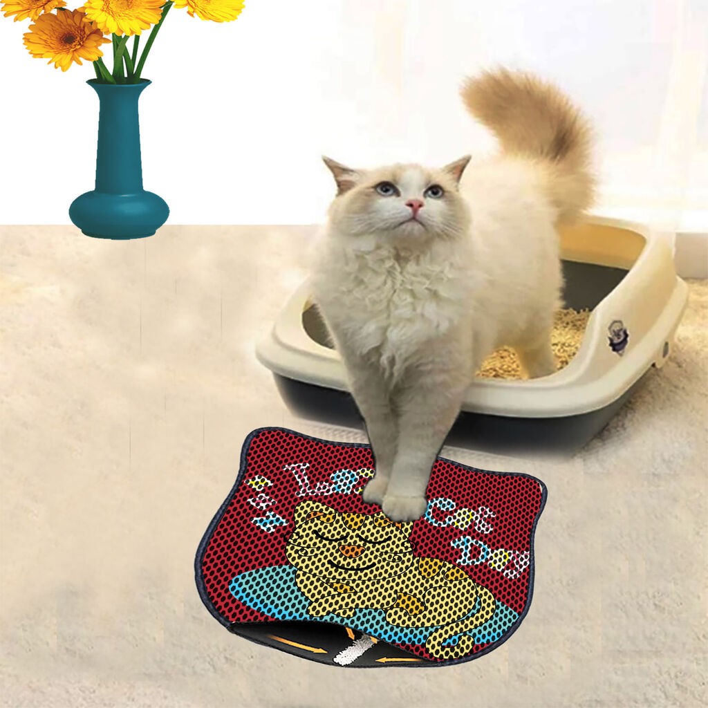 Aberto Design Toaletni prostor za mačke Kdkafa0203, 40 x 50 cm, Šareni