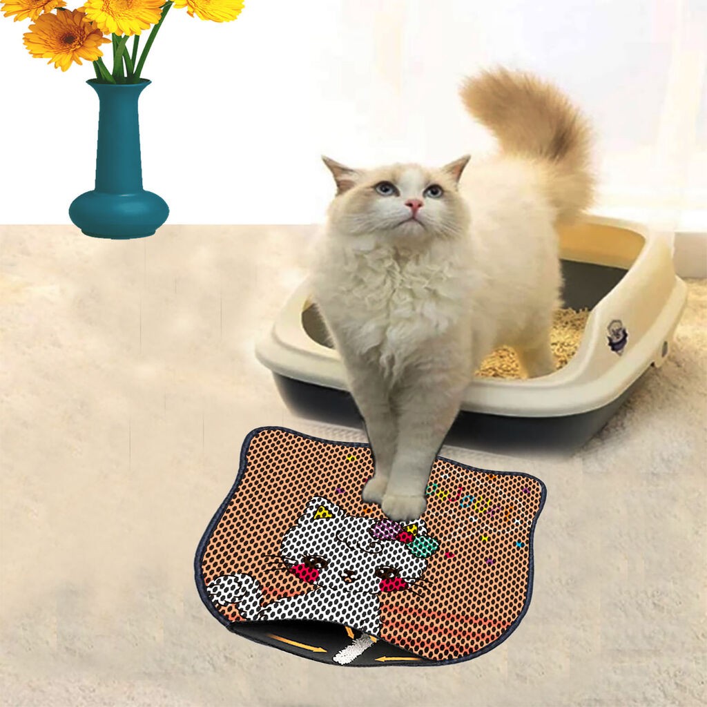 Aberto Design Toaletni prostor za mačke Kdkafa0050, 40 x 50 cm, Narandžasta