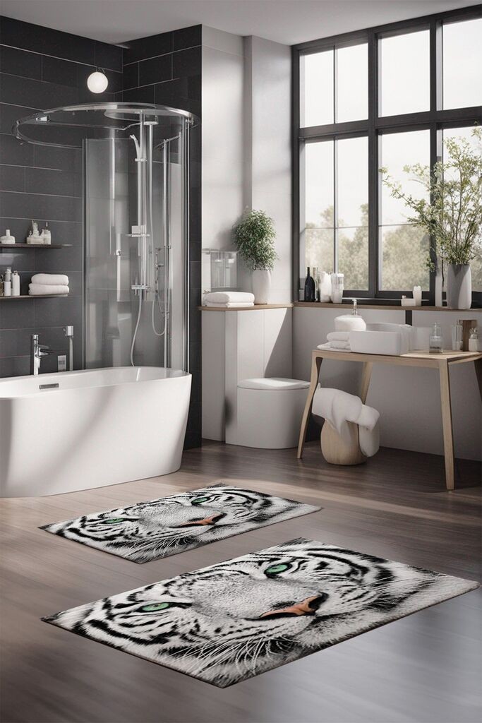 L'essentiel Maison Set tepiha za kupatilo CT-5118, 2 komada, šareni